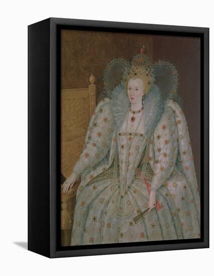 Queen Elizabeth I of England and Ireland (1533-1603)-null-Framed Premier Image Canvas