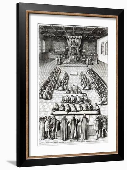 Queen Elizabeth I-English School-Framed Giclee Print