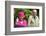 Queen Elizabeth II and Prince Philip wave to the crowd at her 90th birthday celebrations-Associated Newspapers-Framed Photo