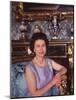 Queen Elizabeth II at Buckingham Palace, London, England-Cecil Beaton-Mounted Photographic Print