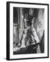 Queen Elizabeth II in Coronation Robes, England, c.1953-Cecil Beaton-Framed Photographic Print