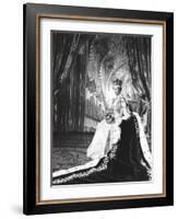 Queen Elizabeth II in Coronation Robes, England-Cecil Beaton-Framed Photographic Print