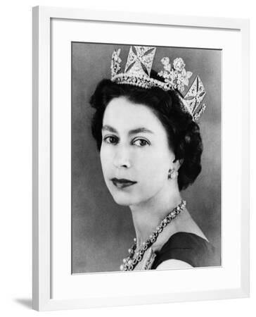 'Queen Elizabeth II of England, Mid-1950s' Photo | Art.com