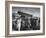 Queen Elizabeth Ii with Kwame Nkrumah During Her Visit to Ghana-null-Framed Photographic Print