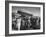 Queen Elizabeth Ii with Kwame Nkrumah During Her Visit to Ghana-null-Framed Photographic Print