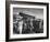 Queen Elizabeth Ii with Kwame Nkrumah During Her Visit to Ghana-null-Framed Photographic Print