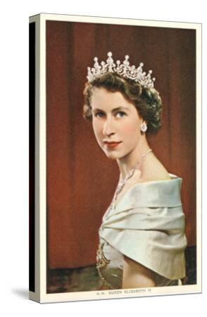 Art print POSTER CANVAS Queen Elizabeth II at Trooping the Color