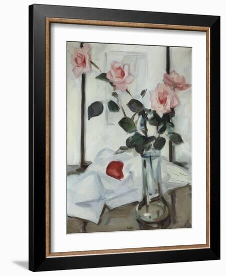 Queen Elizabeth Roses, C.1918-Samuel John Peploe-Framed Giclee Print