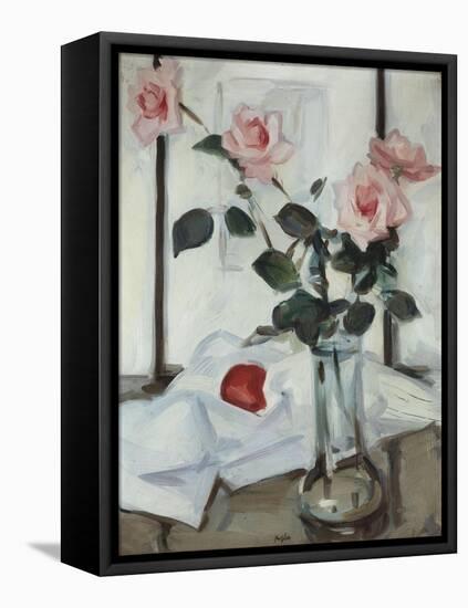 Queen Elizabeth Roses, C.1918-Samuel John Peploe-Framed Premier Image Canvas