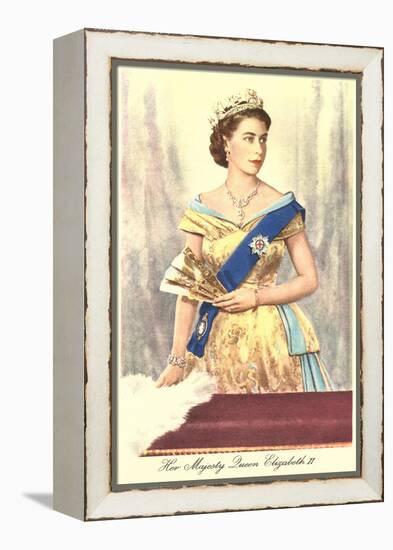 Queen Elizabeth-null-Framed Stretched Canvas