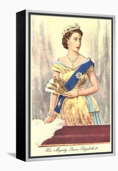 Queen Elizabeth-null-Framed Stretched Canvas