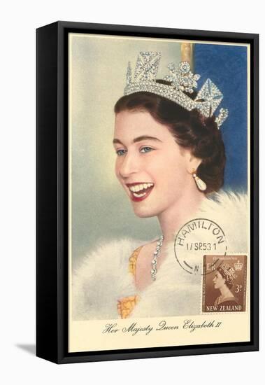 Queen Elizabeth-null-Framed Stretched Canvas