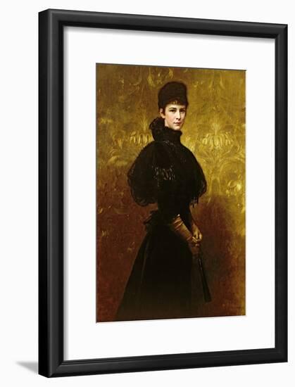 Queen Erzsebet-Gyula Benczur-Framed Giclee Print