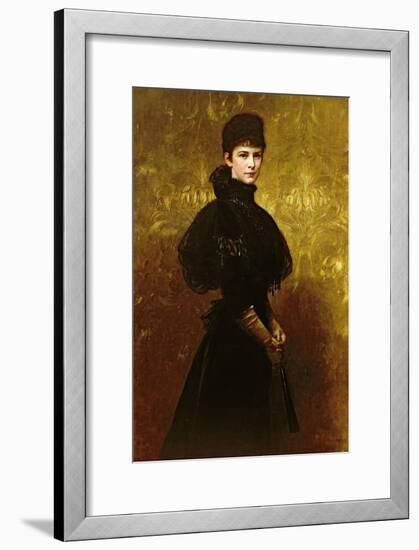 Queen Erzsebet-Gyula Benczur-Framed Giclee Print