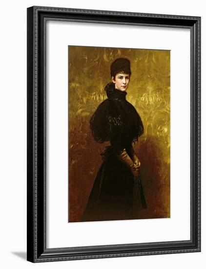 Queen Erzsebet-Gyula Benczur-Framed Giclee Print