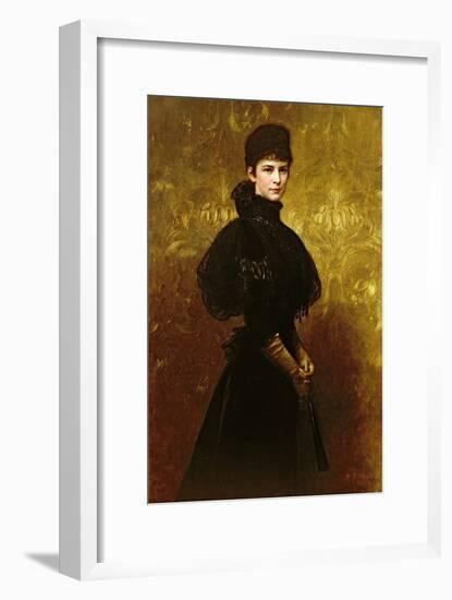 Queen Erzsebet-Gyula Benczur-Framed Giclee Print