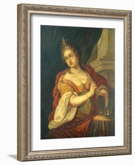 Queen Esther-Giovanni Battista Moroni-Framed Giclee Print