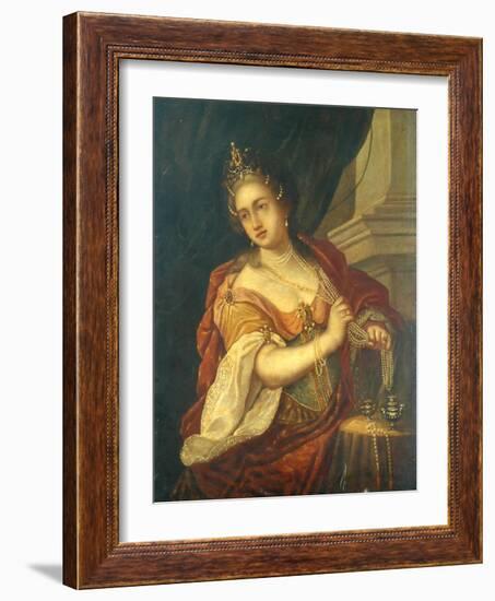 Queen Esther-Giovanni Battista Moroni-Framed Giclee Print