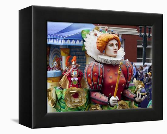 Queen Float in Mardi Gras Parade-Carol Highsmith-Framed Stretched Canvas