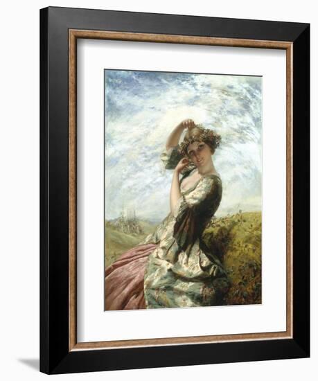 Queen for a Day-Paul Falconer Poole-Framed Giclee Print