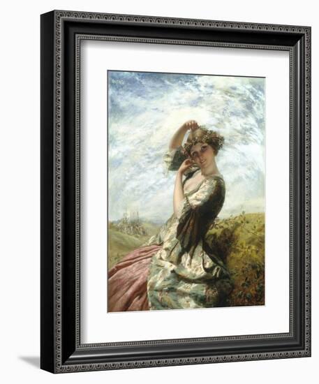 Queen for a Day-Paul Falconer Poole-Framed Giclee Print