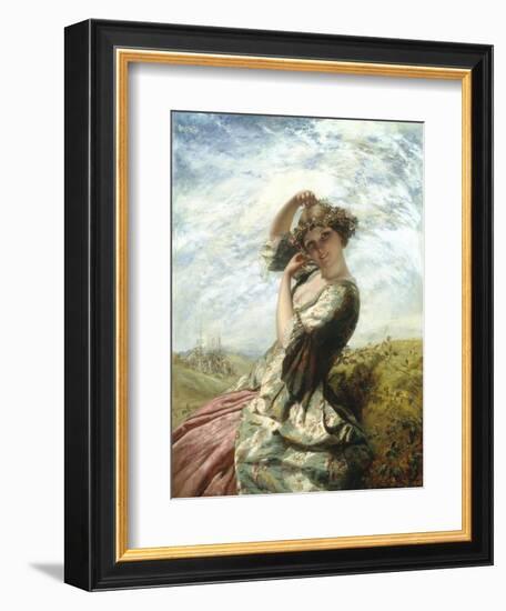 Queen for a Day-Paul Falconer Poole-Framed Giclee Print