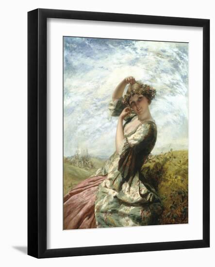 Queen for a Day-Paul Falconer Poole-Framed Giclee Print