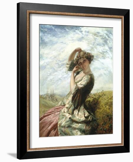 Queen for a Day-Paul Falconer Poole-Framed Giclee Print