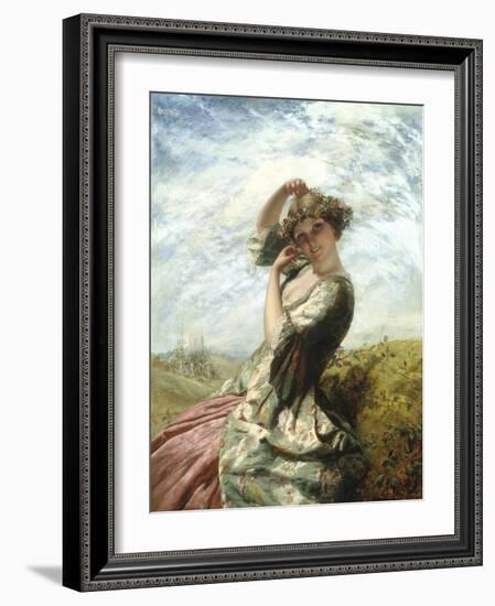 Queen for a Day-Paul Falconer Poole-Framed Giclee Print