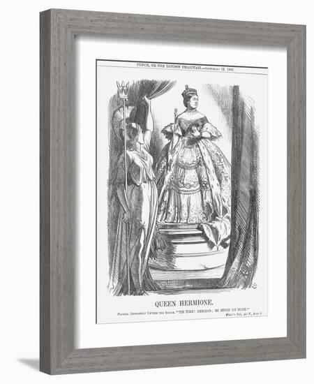 Queen Hermione, 1865-John Tenniel-Framed Giclee Print
