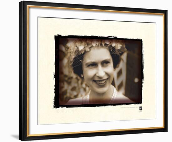 Queen In Sierra Leone, 1961-British Pathe -Framed Premium Giclee Print