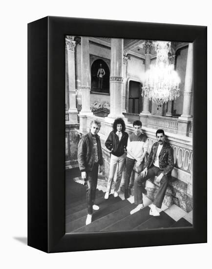 Queen in Vienna-Associated Newspapers-Framed Stretched Canvas