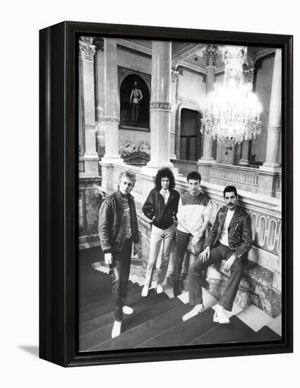 Queen in Vienna-Associated Newspapers-Framed Stretched Canvas