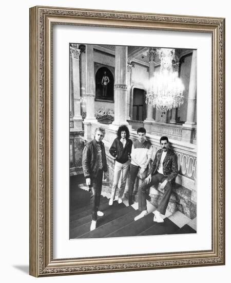 Queen in Vienna-Associated Newspapers-Framed Photo