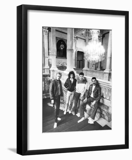 Queen in Vienna-Associated Newspapers-Framed Photo