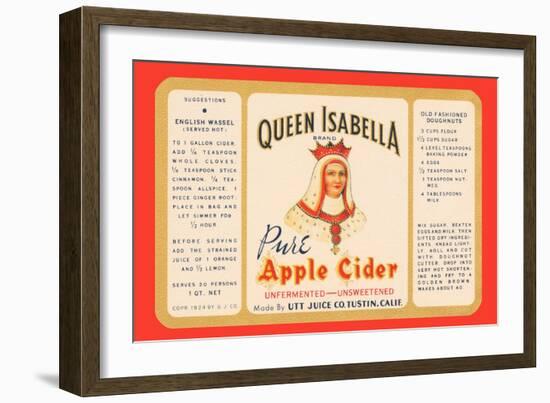 Queen Isabella Pure Apple Cider-null-Framed Premium Giclee Print