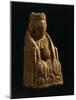 Queen, Ivory Chess Piece, 12th century Italian-null-Mounted Photographic Print