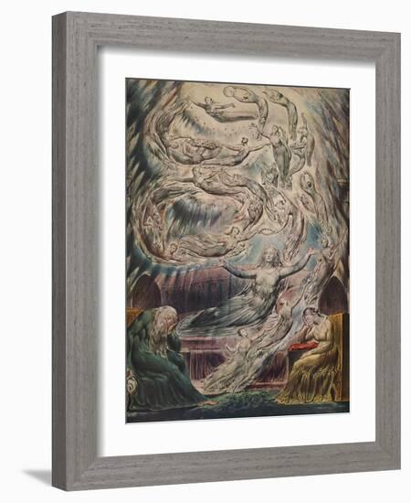 'Queen Katherine's Dream', c1825-William Blake-Framed Giclee Print