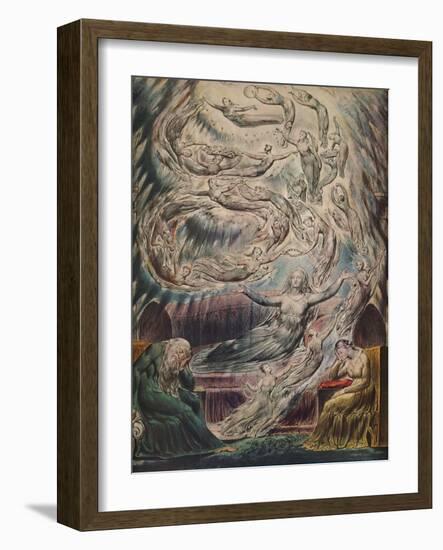 'Queen Katherine's Dream', c1825-William Blake-Framed Giclee Print