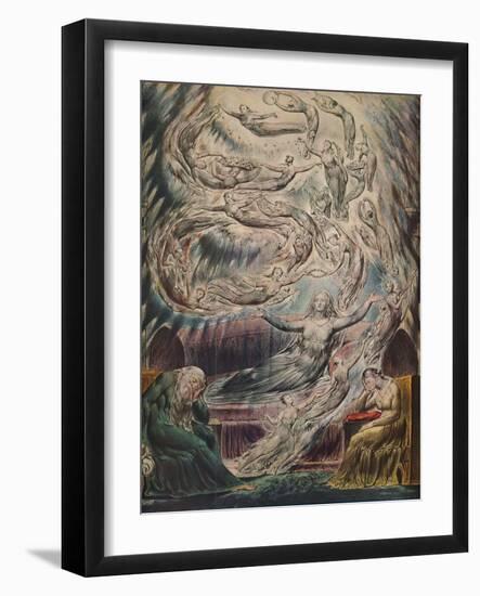 'Queen Katherine's Dream', c1825-William Blake-Framed Giclee Print