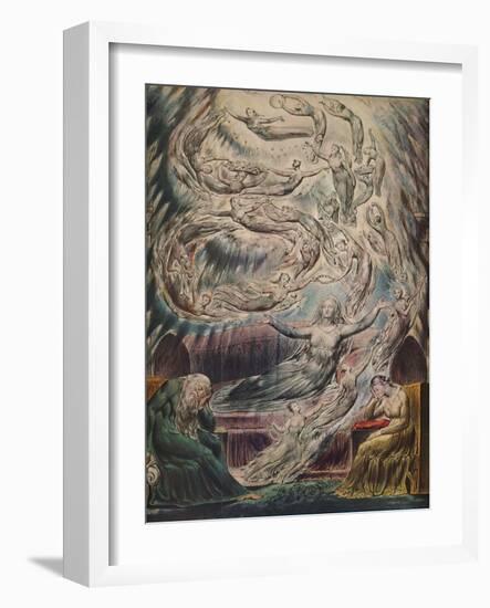 'Queen Katherine's Dream', c1825-William Blake-Framed Giclee Print