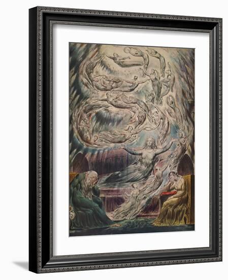 'Queen Katherine's Dream', c1825-William Blake-Framed Giclee Print