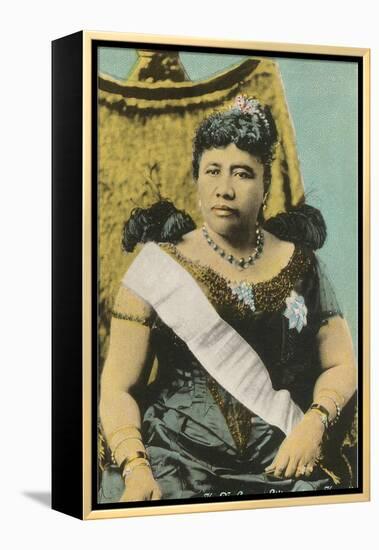 Queen Liliukalani, Hawaii-null-Framed Stretched Canvas