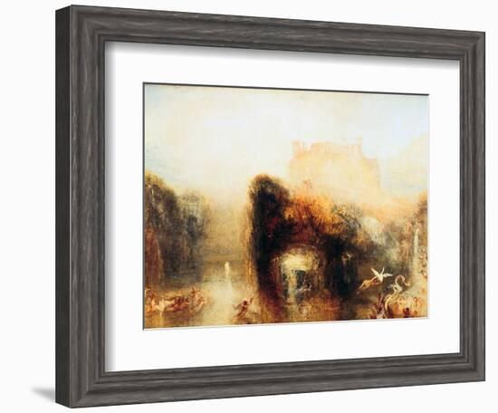 Queen Mab's Cave, 1846-J. M. W. Turner-Framed Giclee Print