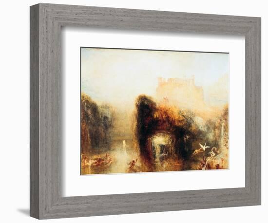 Queen Mab's Cave, 1846-J. M. W. Turner-Framed Giclee Print