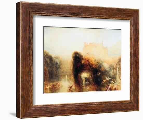 Queen Mab's Cave, 1846-J. M. W. Turner-Framed Giclee Print