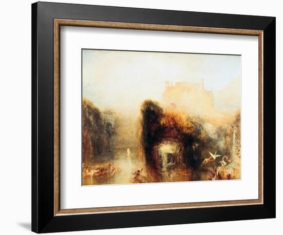 Queen Mab's Cave, 1846-J. M. W. Turner-Framed Giclee Print