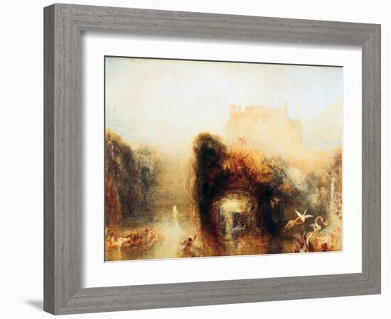 Queen Mab's Cave, 1846-J. M. W. Turner-Framed Giclee Print