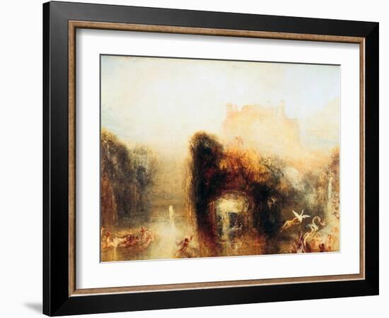 Queen Mab's Cave, 1846-J. M. W. Turner-Framed Giclee Print