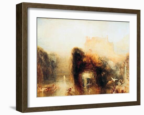 Queen Mab's Cave, 1846-J. M. W. Turner-Framed Premium Giclee Print